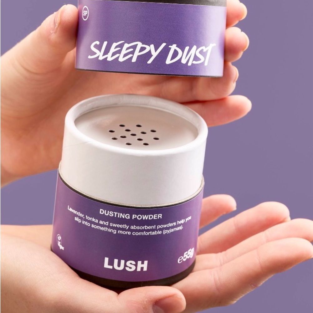LUSH Sleepy Dust Dusting Powder - Lavender 1.9 Oz BRAND NEW